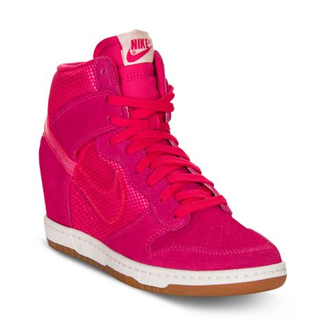 nike sky hi dunks pink|nike sky high dunk boots.